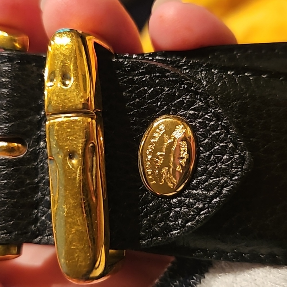 Longchamp Leather Belt